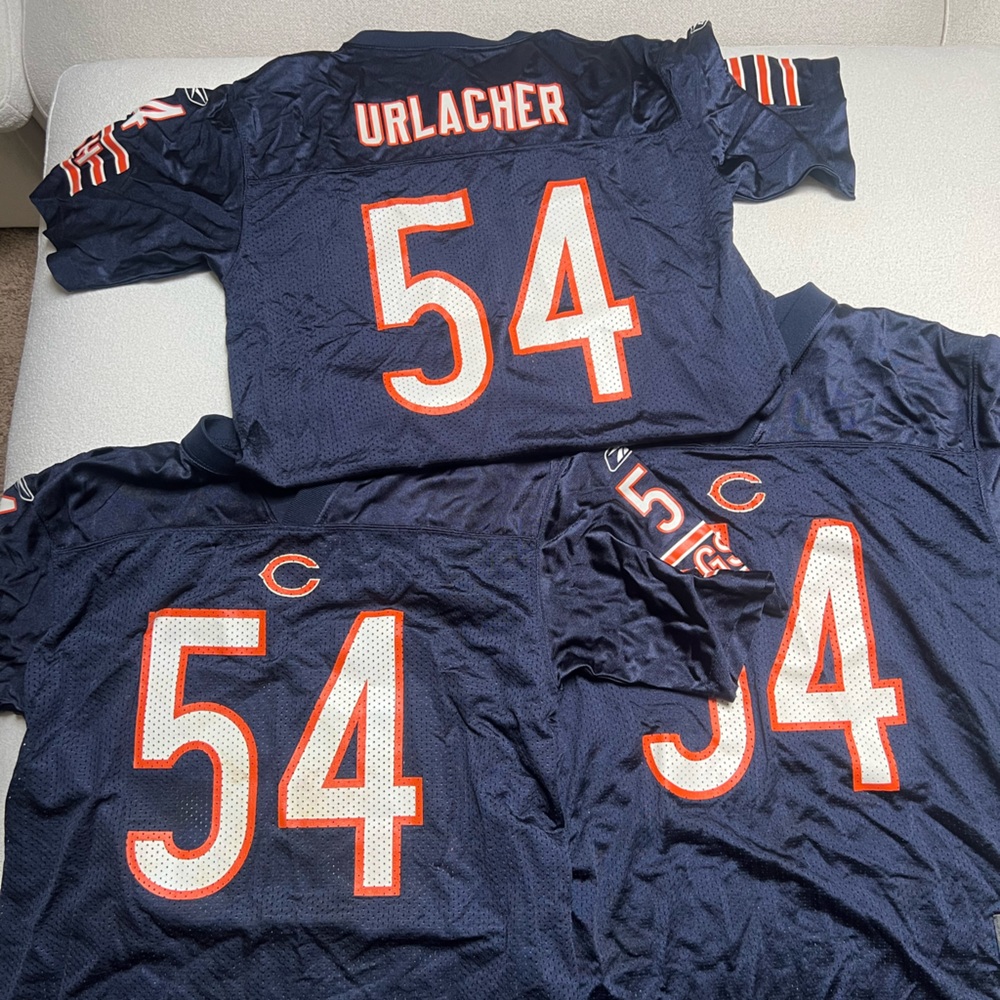Brian Urlacher Chicago Bears Reebok NFL jersey